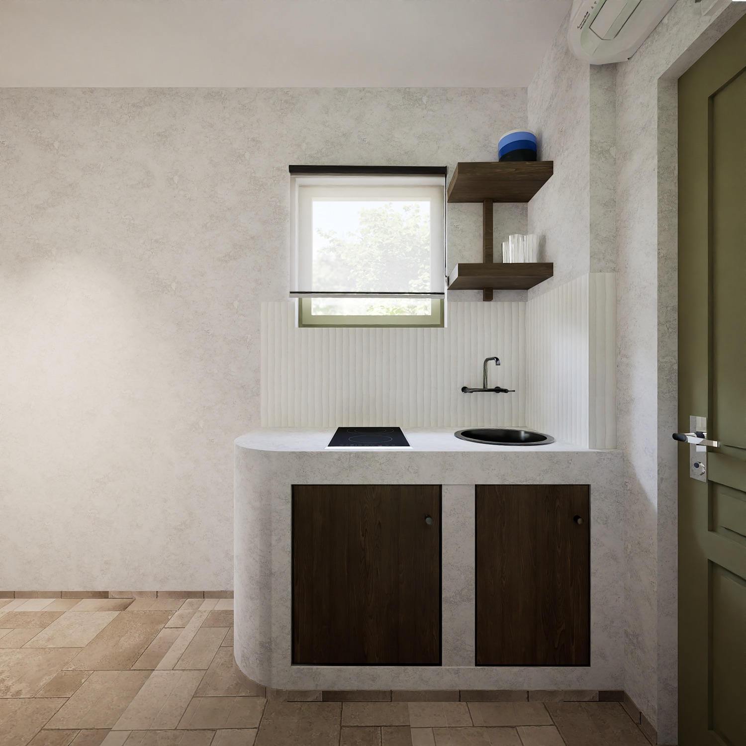 A kitchen corner